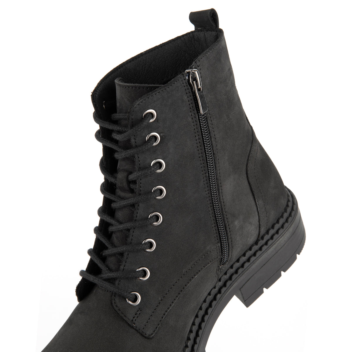 Hush Puppies Heilig siyah nubuk erkek bot, ürün görünümü